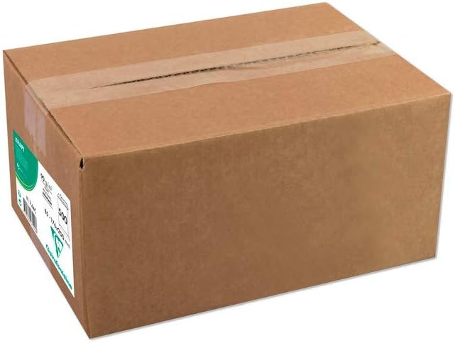 Clairefontaine 744C, Box of 500 Kraft Milleraies Brown Envelopes, Size: B5-176x250 mm, Self-adhesive, 90g/m², Correspondence - Image 3