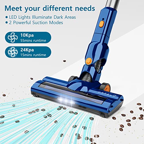 ORFELD Cordless Vacuum Cleaner, 30KPa Powerful Suction Stick Vacuum