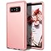 Galaxy NOTE 8 Case, WeLoveCase 3-in-1 Shockproof Heavy Duty Drop Protection Armor Protective Cover Slim Rugged Hybrid Case with Soft Bumper Corner Cushion Design for Samsung Galaxy NOTE 8 - Rose Gold