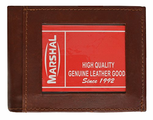100% Genuine Leather Bi-fold Mens Wallet BD #1786
