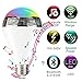 1byone Wireless Bluetooth 4.0 Speaker Dimmable Multicolored LED Light Bulb
