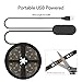 Lumary LED Light Strip, 6.56FT 5V USB Powered Music Sync Color Changing Strip Lighting with 16 Million Colors and Portable Controller, Perfect Decoration for TV, Bedroom, Car, Party, and Camping