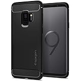 Spigen Rugged Armor Designed for Samsung Galaxy S9 Case (2018) - Matte Black