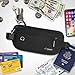 Premium Money Belt for Travel - RFID Blocking Hidden Wallet with Coil Cord Keychain