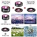 Phone Camera Lens, 10 in 1 Cell Phone Lens Kit 20X Zoom Telephoto Lens, 15X Macro Lens, 0.36X Super Wide Angle Lens, 195°Fisheye Lens Compatible with iPhone 11 Pro Max XS Max XR X 8 Samsung Android