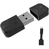 AOJAKI Bluetooth Adapter for PS4/PS5 Controllers, Switch Pro Controller Adapter, Compatible with Official PS4 Controller