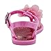 Stepping Stones Girls Jelly Sandals Jelly Shoes Glitter Flower Thong Sandals Flip Flops