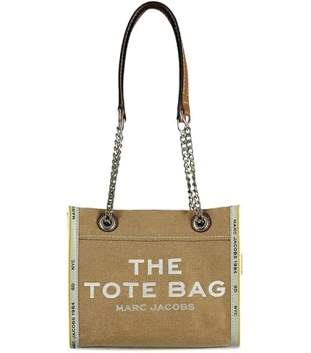 Amazon.com: Marc Jacobs The Small Tote Ivory Multi One Size