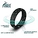 Fynix 10 Pack Silicone Wedding Ring for Women, Premium Medical Grade Wedding Bands Thin and Stackable Durable Comfortable Antibacterial Rubber Rings, Black White Pink Silver
