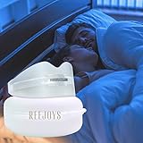 Mouth Guard for Grinding Teeth by Reejoys - Sleep Mouthpiece Night Bite Aid Guard Dental Stop Anti Whitening Tray Clenching Protector Sleeping