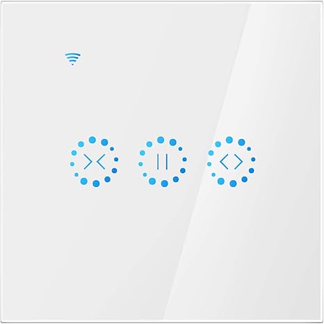 Fonorm WiFi Curtain Switch   Interruptor para persianas compatible con AlexaGoogle Home blanco