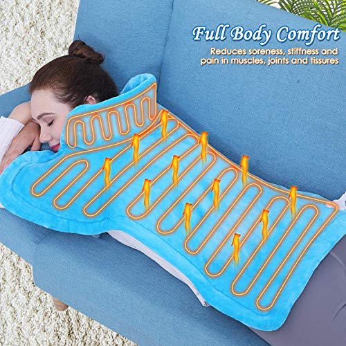 Large Heating Pad for Back and Shoulder Pain Relief Electric Heat Pad for Cramps Pain Heating
