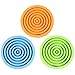 Lizct BTLB-01-Blue Balance Labyrinth Maze Ball - Hemisphere Brain Teaser Puzzle Maze Intelligent Board Game Toys for Adults and Children, Blue