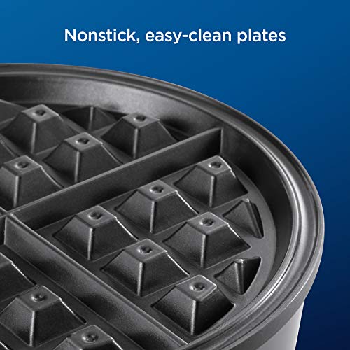 Oster Belgian Waffle Maker with Adjustable Temperature Control, Non