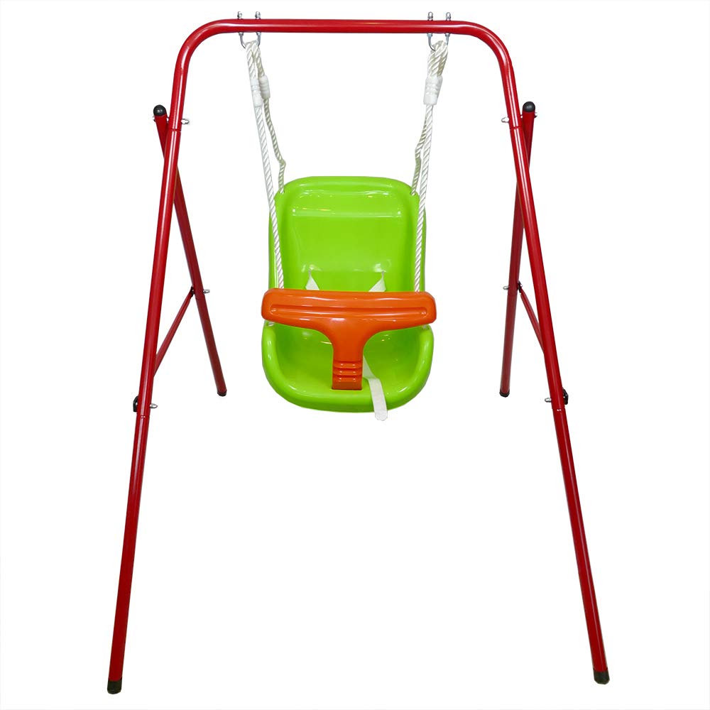 Schaukel Aus Metall Gartenschaukel Schaukelgerust Fur Kinder Garten Tuv