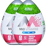 Mio Vitamins Tropical Cherry Liquid Water Enhancer Naturally Sweetened With Stevia Leaf Extract 1.62 fl oz (2)