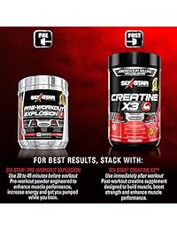 Six Star Elite Series 100% Whey Protein Powder Plus Muscle Builder, 32g Ultra-Pure Whey Protein Powder, Triple Chocolate, 2 Pound