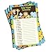 Baby Word Scramble - Baby Shower Game - Jungle Themed (50-sheets)