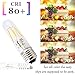 Klarlight E26 T10 Tubular Edison LED Light Bulb, 40 Watt Incandescent LED T10 Replacement Bulb - 4 Watt Daylight COB Tubular LED Filament Bulb, Medium Base E26 Tube Bulbs (2-Pack)