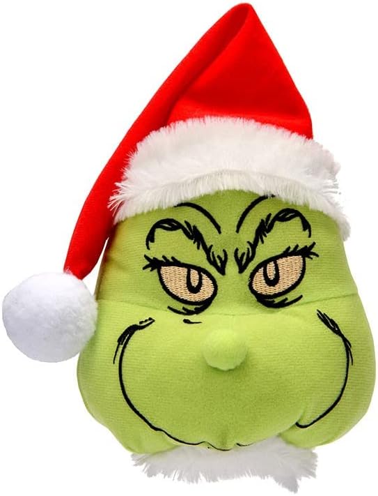 Tree Toppers - 𝐆rinch Christmas Tree Decorations Gifts - Grinchs Christmas Decorations,Grinchs Christmas Tree Topper,Elf Arms,Grinchs Legs Christmas Decorations for Tree (Topper Head)