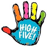 40" Mighty High Five Mighty Bright Foil Balloon