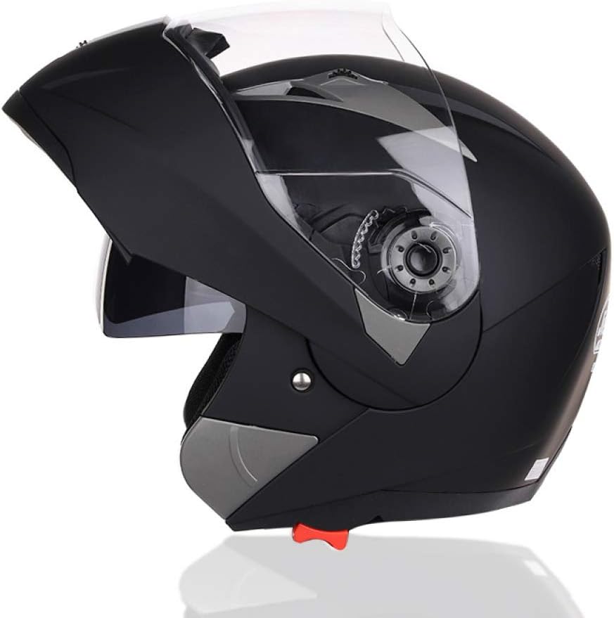 Flip Up Motorcycle Helmet Double Visors Helmet Racing Full Face Moto Suitable for Motocross,Dirt Bike,ATV and More