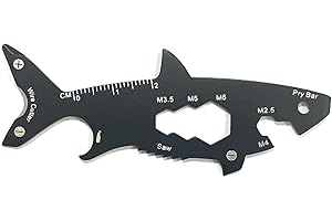 Multifunctional Outdoor Tool Card - Slim Streamline EDC Multitool for Camping, Hiking & Survival - Portable Pocket Tool for O