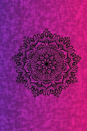 Mandala Noteook: Lined Writing Notebook, 110 Pages (6x9 Journal) Paperback – 7 Aug 2018
