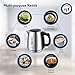 Electric Kettle, Gevi 1 Liter Stainless Steel Small Cordless Tea Kettle, Hot Water Boiler with 1500W Strix Control