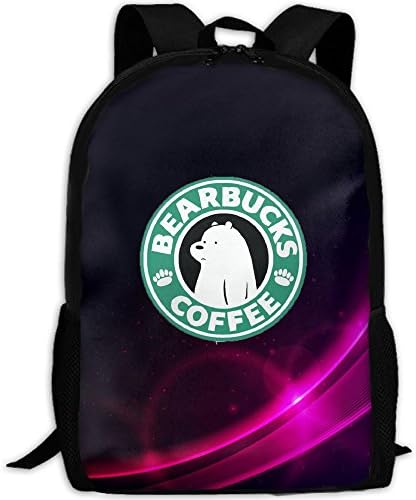 We-Bare-Bears Unisex Modern Fashion Backpack College School Hiking Gym Bag Backpack