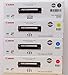 Canon 131 Hy Combo Pack 1 High Yield Black, 1 Sy Cyan, Magenta, Yellow Toner