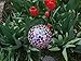 Solar Colorful Flower Petal Ball Lights, Solar Power Multi-Color Color Changing LED Mosaic Glass Ball Decorative Garden Lamp