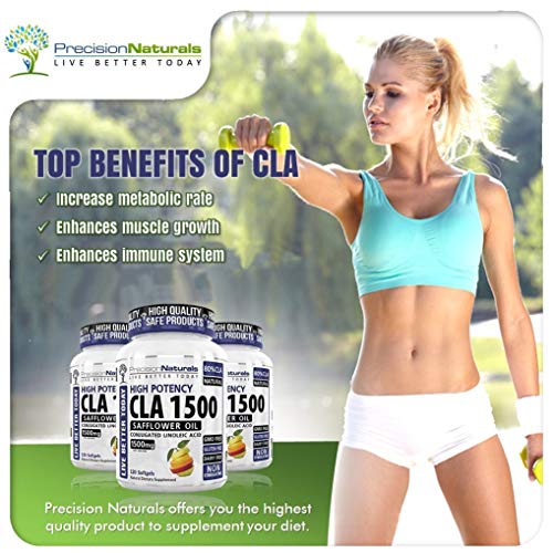 CLA Safflower Oil for Weight Loss, 1500/3000mg Conjugated Linoleic Acid