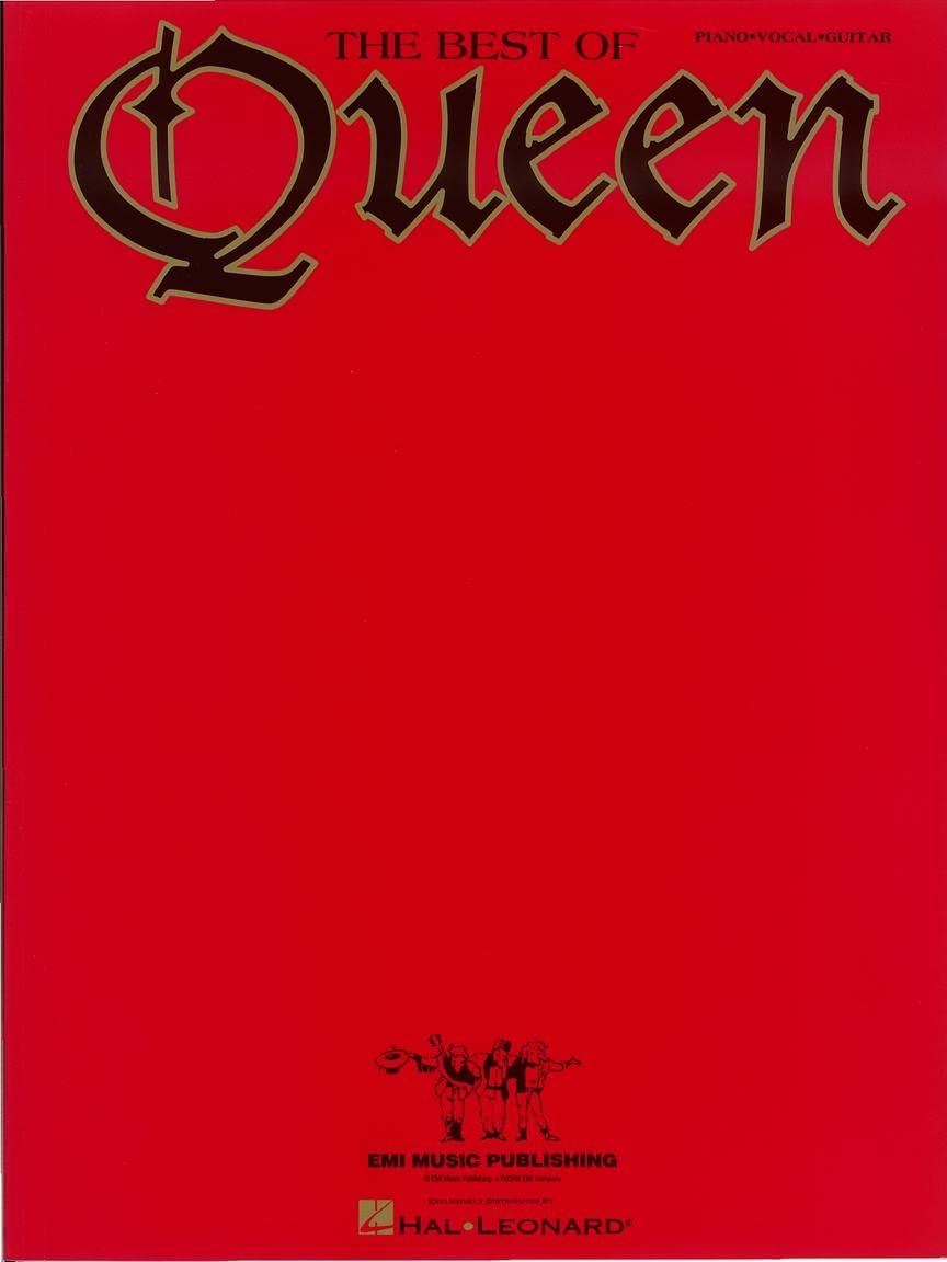 The Best Of Queen Songbook Piano Vocal Guitar Book