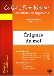 Énigmes du moi