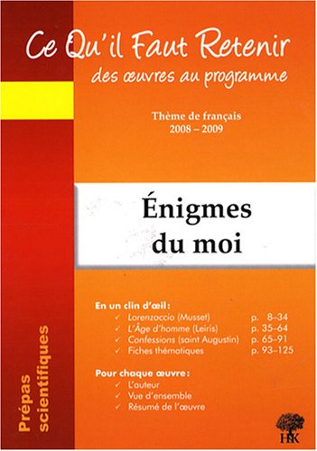 Énigmes du moi