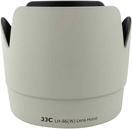 Amazon Jjc 可逆式 レンズフード 白 花形 Canon Et 86 互換 Ef 70 0 F2 8l Is レンズ 用 レンズ フード 通販