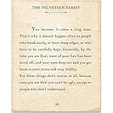 The Velveteen Rabbit - You Become - 11x14 Unframed Typography Book Page Print - Great Gift for Book Lovers