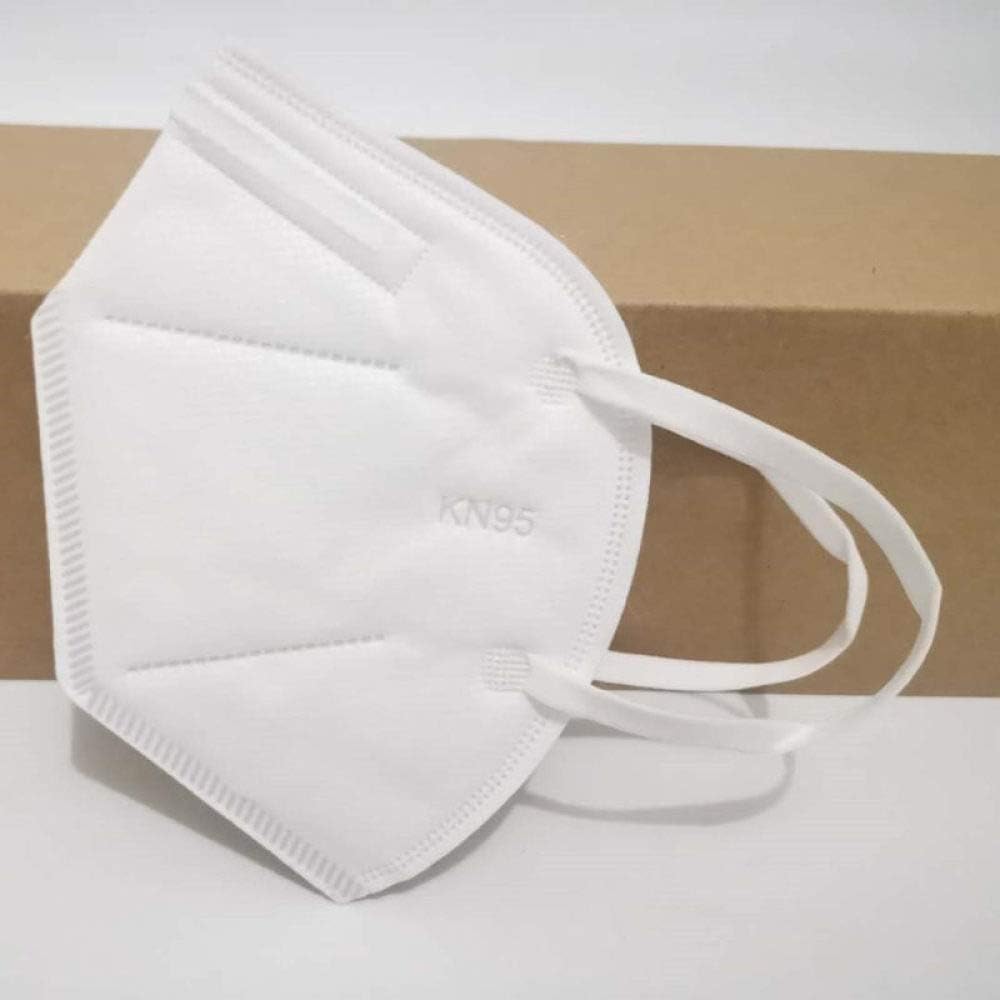 DCV 1 Pcs KN95 N95 Disposãble Respirâtòrs Mâsk Multi-Layer Structure Protection Filtering Particles Such As Vìrûses, PM 2.5 Pollution, Wildfires and Volcanic Eruptions