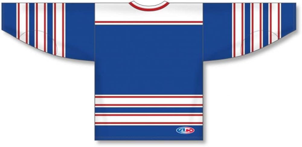blank hockey jersey with laces