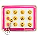 Cute Silicone Baking Mat - Sunflower Design, Yellow & Pink Half Sheet Nonstick Baking Mat - 16 1/2