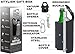 Stainless Steel Beer Bottle Cooler Insulated with Opener - Beer Bottle Holder by S&S - Cold Beer Keeper - Fits Most 12oz. Bottles. Includes a Keychain Carabiner + Neoprene Carrying Case + Gift Box.
