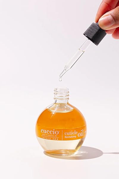 CUCCIO NATURALE REVITALIZING- HYDRATING OIL FOR REPAIRED CUTICLES OVERNIGHT – REMEDY FOR DAMAGED SKIN AND THIN NAILS – PARABEN /CRUELTY-FREE FORMULA – MILK AND HONEY – 2.5 OZ