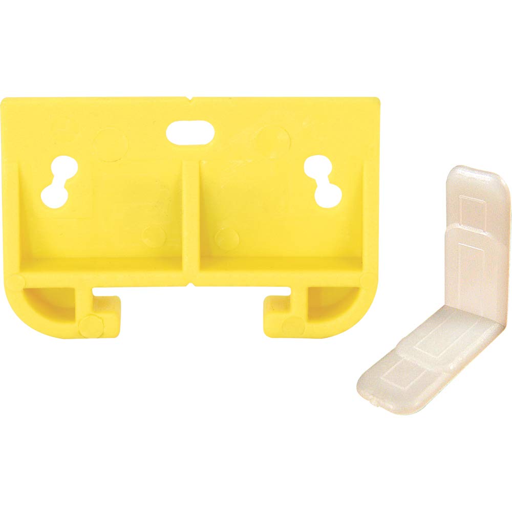 Slide-Co 22625 Drawer Guide Metal Track, White, White