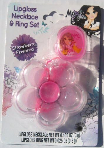 MAXIE GIRLZ LIPGLOSS NECKLACE AND RING SET