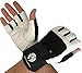 Gym Gloves with Wrist Support for Gym Workout, Crossfit,Weightlifting Black/White or Black Premium Quality Materials.
