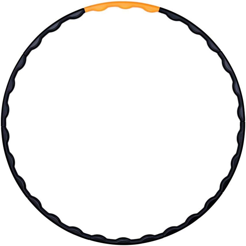 ZFMG Detachable Fitness Hula Hoop for Adults,Professional Portable Massage Travel Hula Hoop,Suitable for Fitness Training Weight Loss Exercise Dancing Yoga