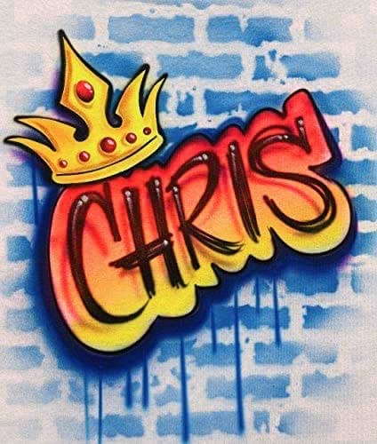 Airbrush Graffiti, Old School Hip Hop T 