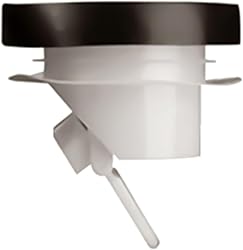 White Odor Proof Shower Floor Drain Backflow