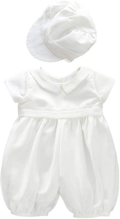 smocked romper baby